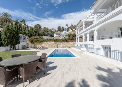 Patio and pool